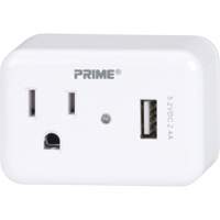 Prime&reg; USB Charger with Surge Protector O-Max
