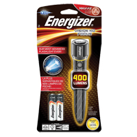 Vision HD Flashlight, LED, 400 Lumens, AA Batteries O-Max