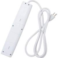 USB Charging Surge Protector, 6 Outlets, 1200 J, 1875 W, 6' Cord O-Max