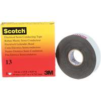 Ruban isolant semi-conducteur Scotch, 19 mm (3/4") x 4,6 m (15'), Noir, 30 mils O-Max