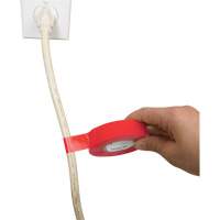 Electrical Tape, 19 mm (3/4") x 18 M (60'), Red, 7 mils O-Max