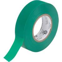 Electrical Tape, 19 mm (3/4") x 18 M (60'), Green, 7 mils O-Max