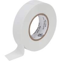 Electrical Tape, 19 mm (3/4") x 18 M (60'), White, 7 mils XH386 | O-Max