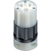 Industrial Grade Locking Connector, 5-20R, Nylon O-Max