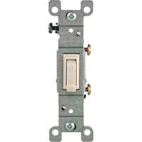 Residential Grade Single-Pole Toggle Switch O-Max