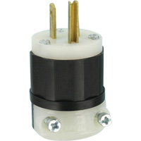 Hospital Grade Extension Plug, Nylon, 15 Amps, 125 V O-Max