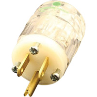 Hospital Grade Extension Plug, Nylon, 15 Amps, 125 V O-Max