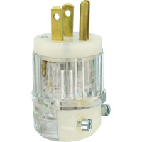 Hospital Grade Extension Plug, Nylon, 15 Amps, 125 V O-Max