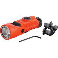 Lame de poche &agrave; alimentation multiple &agrave; angle droit pour casque Vantage 180 X, DEL, Piles Rechargeable/CR123A, Polym&egrave;re de nylon O-Max
