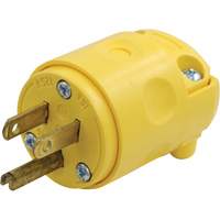 Replacement Plug, PVC, 15 A, 125 V O-Max