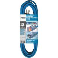 Cordon rallonge pour le froid extr&ecirc;me Glacier Flex, Ext&eacute;rieur, SJTW, AWG 16/3, 13 A, 15' O-Max